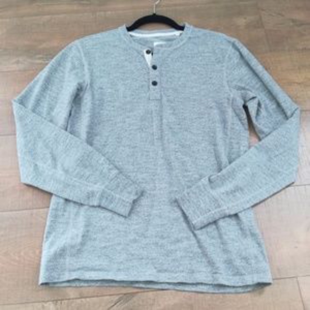 Rag & Bone Standard Issue Grey Henley